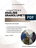 Análisis Granolumétrico