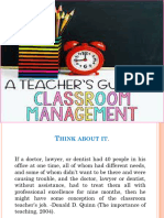 Your Key To Classroom Managent