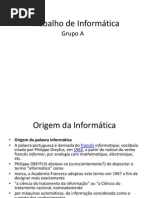 Trabalho de Informática Power Point