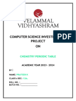 Computer Science Investigatory Project 