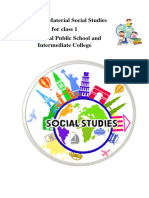 Social Studies Resource Material For Class 1 (CH 5 - 10) .