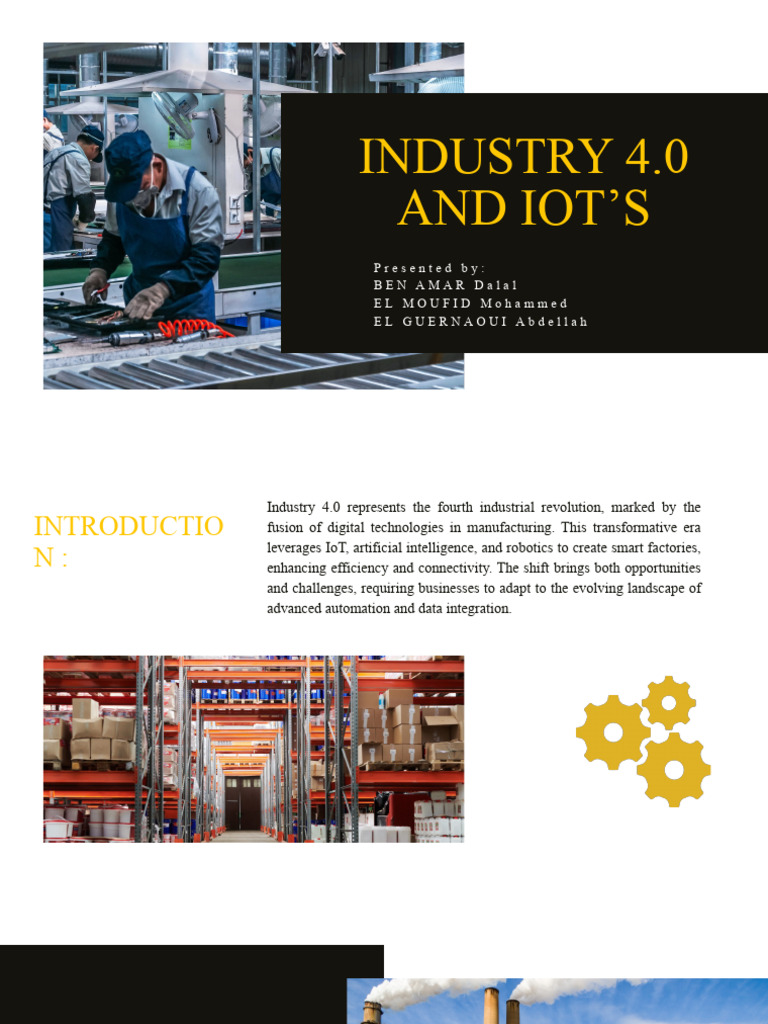 Industry 4.0 and IoT Overview | PDF | Automation | Internet Of Things