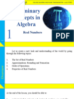 Aalgtrig w1 Real Numbers