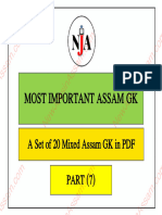 Assam GK PDF Part 7