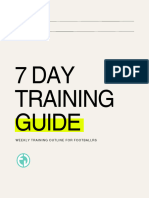 7 Day Training Program