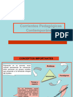 Corrientes Pedagogicas Contemporaneas