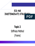 CES521 - 5 - Stifeness Method (Frame)