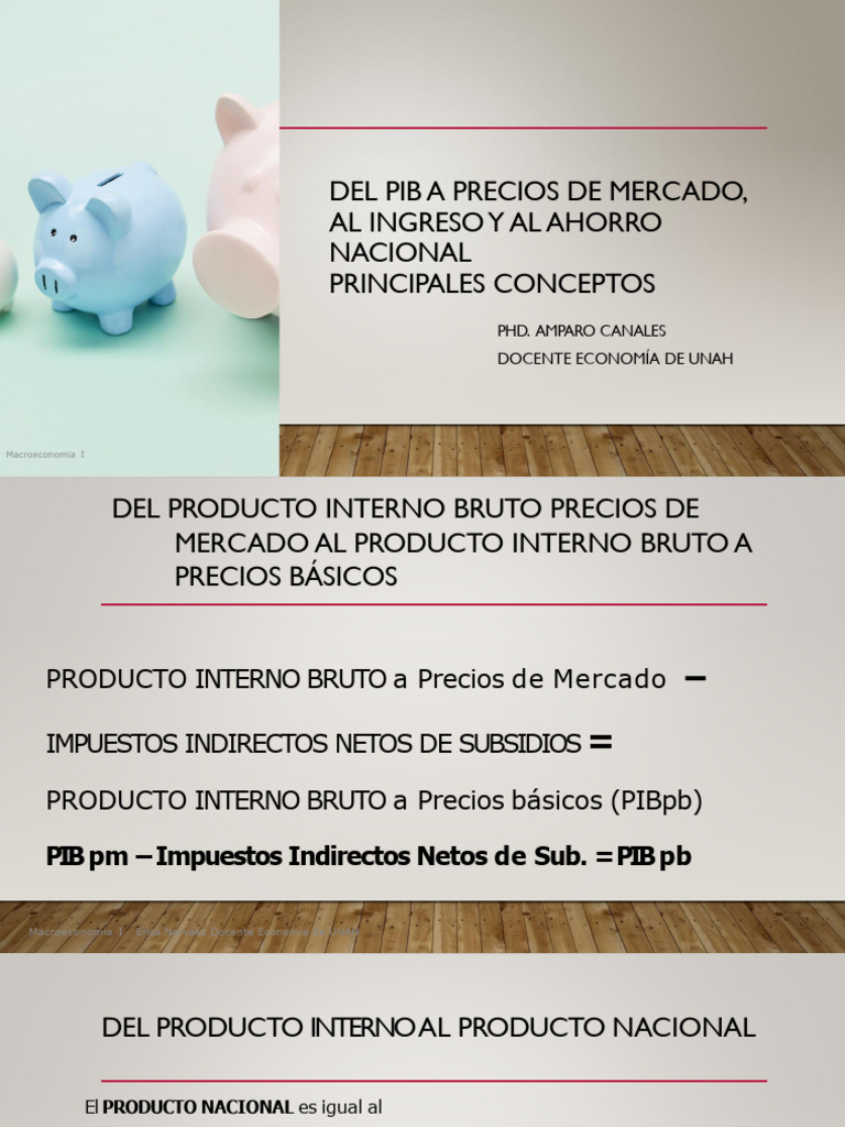 Clase 3 Del PIB Al AHorro | PDF | Producto Interno Bruto | Ahorro