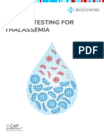 MedGenome Brochure - Thalassemia Mutation Testing - New