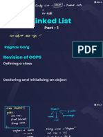 Linked List 01 - Class Notes - (DECODE DSA With C++ 2.0)