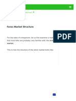 Learnforexforex Market Structure