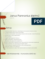 Janus Pannonius Életmű