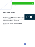 Learnforexforex Trading Sessions