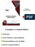 Terapia Cristã, MANEJO BÍBLICO (Prof. Roselito)