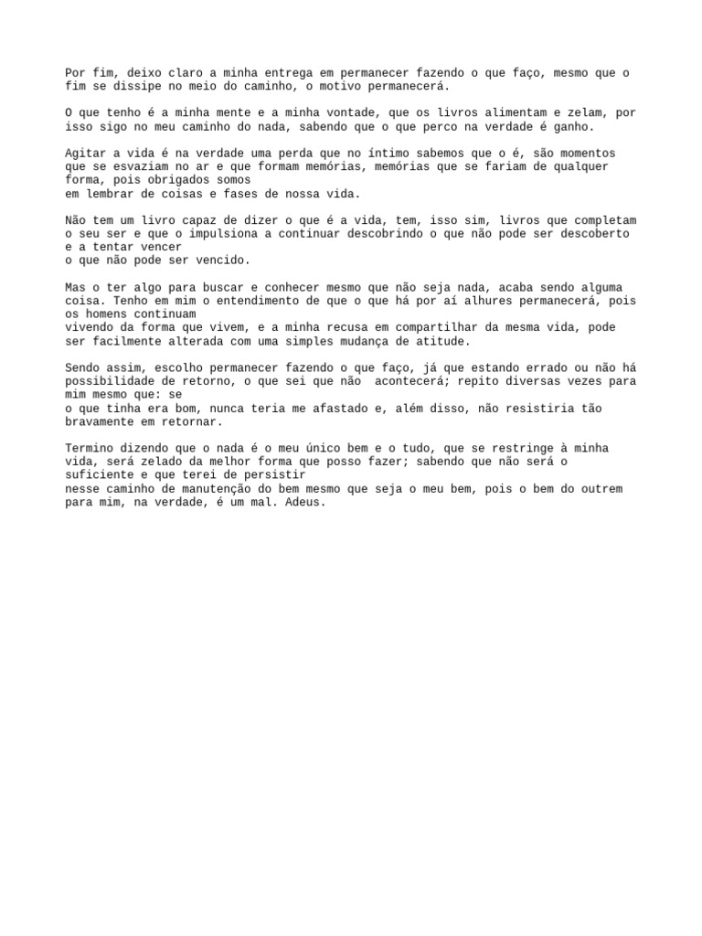 Adeus | PDF
