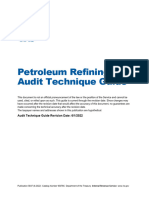 Petroleum Refining Audit Technique Guide