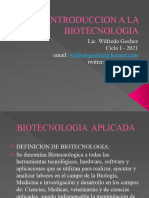 Introduccion A La Biotecnologia