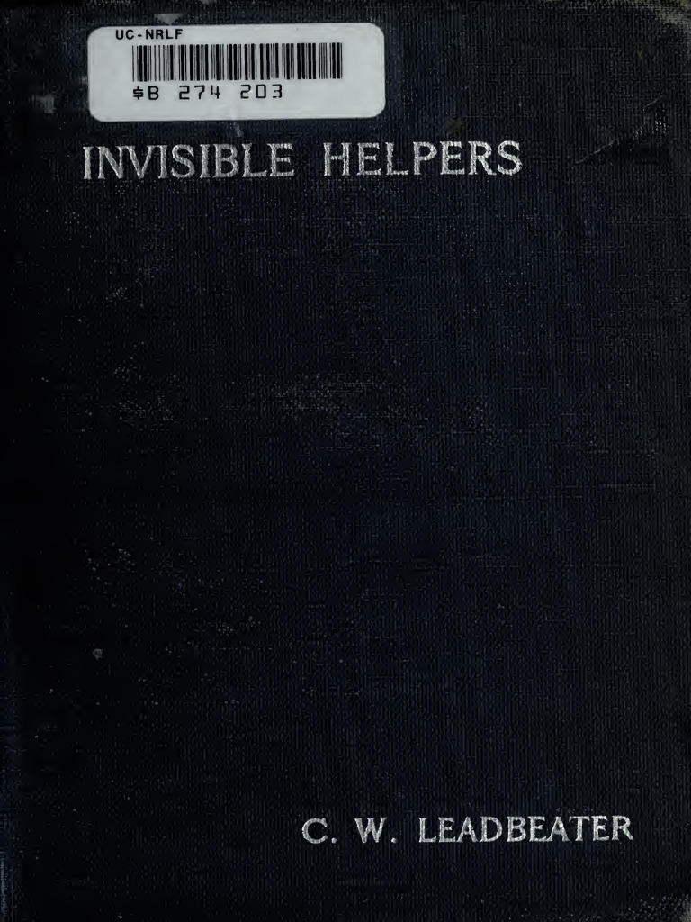 Invisible Helpers Charles W. Leadbeater PDF