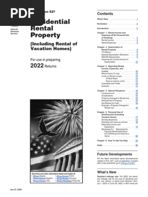 IRS Rental Property Tax Guidelines
