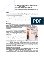 Compreensão Dos Processos e Conhecimentos Com Base Num Tipo de