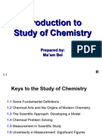 Introduction To Chemistry - Presentation