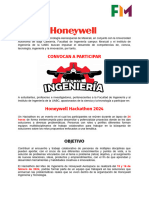 Convocatoria - Honeywell Hackathon - 2024