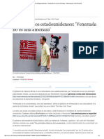 Venezuela No Es Una Amenaza