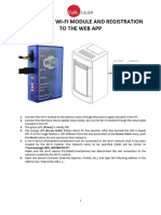 Installation Wi-Fi Module and Registration To The Web App