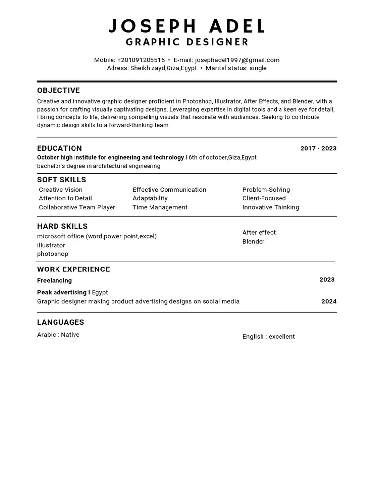 Graphic Designer | PDF