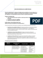 Cuestionario Evidencias de Competencias 14ACII