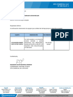 Informe de Baja de Escaladora Smart Rate