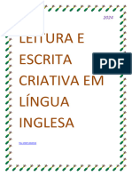 Leitura e Escrita Criativa em Língua Inglesa Amostra 2024