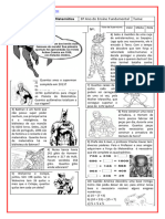 Avaliação Matematica Amostra