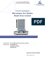 Rapport Tp Étude d'Un Venturi