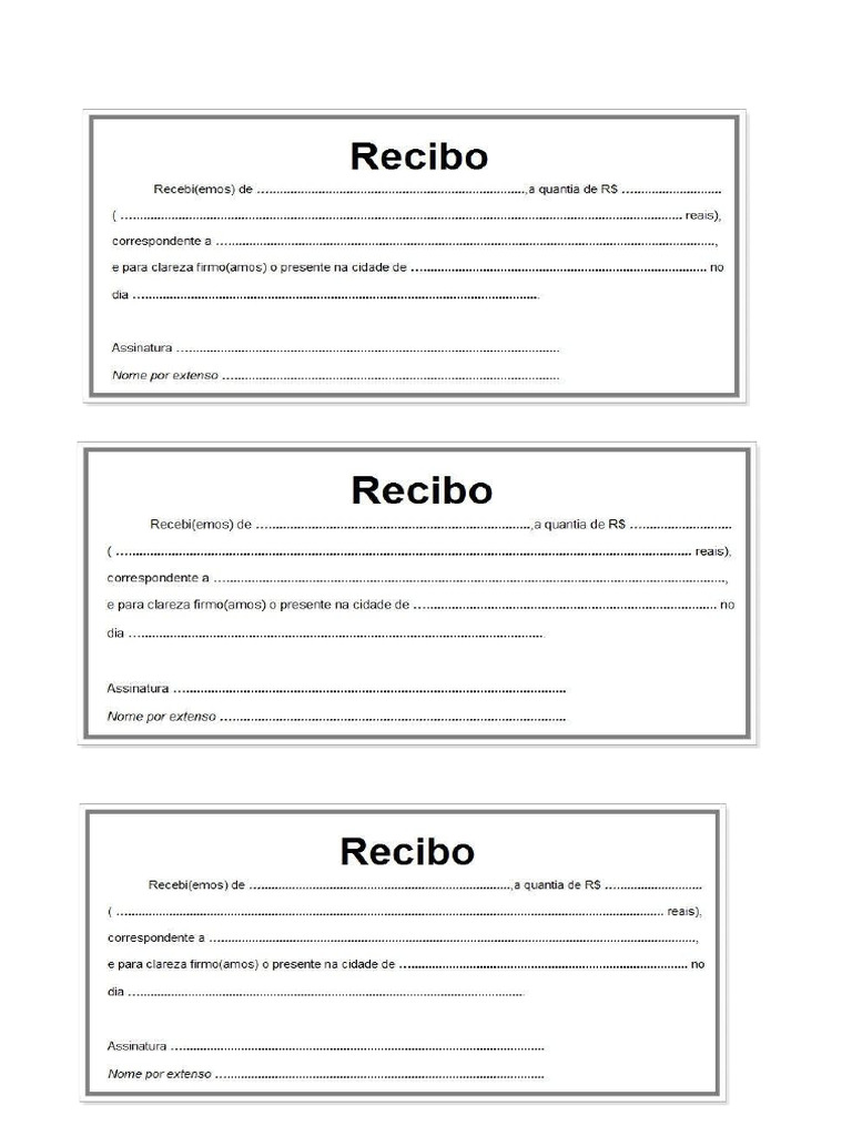 RECIBO | PDF