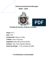 Tarea 3 Parcial LLL Género y Poder UNAN LEON