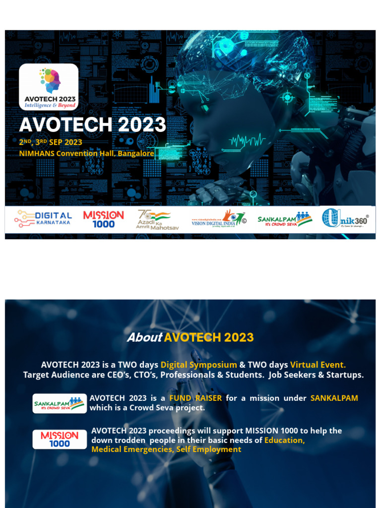 AVOTECH 2023 Digital Symposium | PDF | Computing