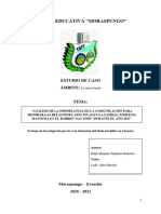 Esquema Del Proyecto de grado-CIENCIAS Erika