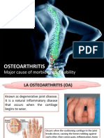 Osteoarthritis: Major Cause of Morbidity and Inability