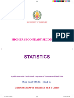 TN Board Samacheer Kalvi Class12 Statistics Book EM