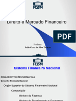 AULA 2 A - Sistema Financeiro Nacional - CMN e BACEN 2