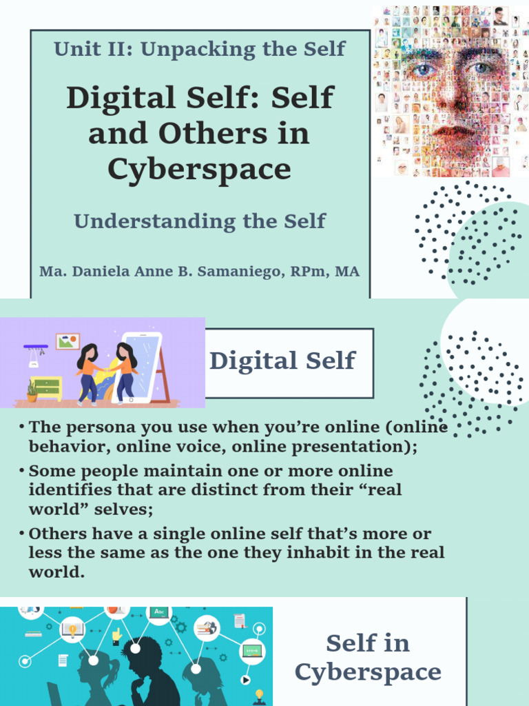 Understanding Digital Self and Identity | PDF | Cognitive Science ...