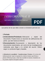 Partes de Un Dictamen