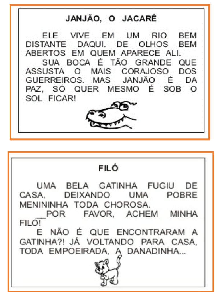Textos para Roda de Leitura | PDF