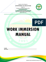 DAMNHS Work Immersion Manual