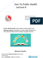 Lecture 6, Introduction To Public Health