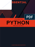 Essential Guide To Python For All Levels (2024 Collection