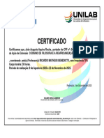 CERTIFICADO Unilab