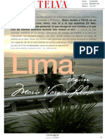 Lima Según Mario Vargas LLosa (220709)