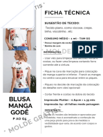 Ficha Técnica Molde Gratis Blusa Gode